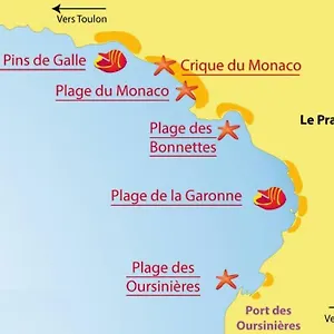 Superbe T2 Lumineux 3*** 10 Mn à Pied De La Plage Le Pradet